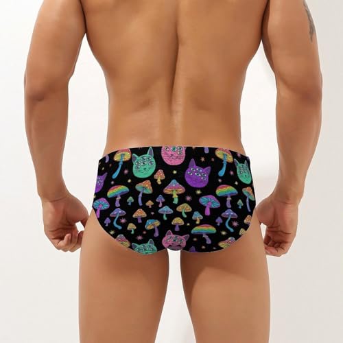 Men's Athletic Swim Briefs Quick-Dry Bikini Swimwear for Water Polo & Competitive Swimming2