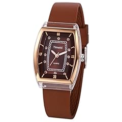 square- brown strap