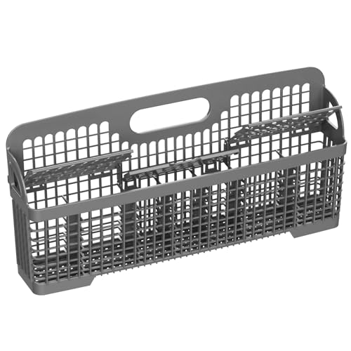 UPGRADED 8562043 WP8562043 Universal Dishwasher Silverware Basket For Kitchenaid Dishwasher Utensil Basket Kitchen Aid Dishwasher Silverware Basket Whirlpool Dishwasher Basket Kenmore Utensil Basket