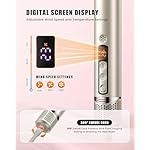 8-in-1 Professional Hot Air Styler&Hair Dryer Brush, Powerful Multi-Styler with Auto-Wrap Curler with Storage Case, Fast Drying Curling Straightening Volumizing Without Heat Damage - Image 3