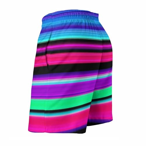 Mens Swim Trunks Quick Dry Mesh Lining Bathing Suits Beach Shorts Swimming Board Shorts with Pocket4