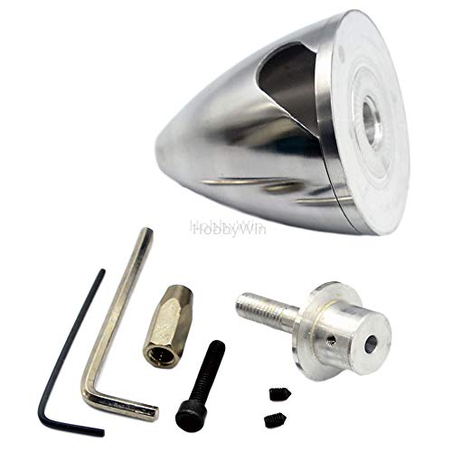 2 Bladed Aluminum Spinner 2in /51mm for 5mm Shaft Motor Electric RC Model Airplanes