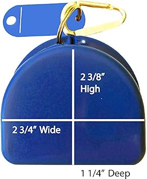 Soccer Mouth Guard case, Mouthguard case, Retainer Case - Soccer Power Ball