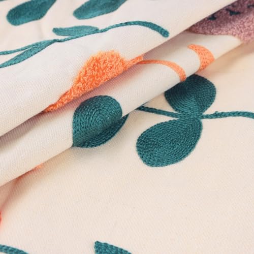 Kit 2 Capas de Almofada 45x45cm Decorativas Para Sofá Cama Artesanato de Bordado lindamente,Travesse