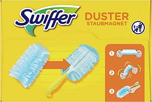 Swiffer - Duster Trap & Lock-Nachfüllpackungen x6, fängt und hält bis zu 3-mal mehr Staub und Haare als ein normaler Staubwedel – Bild 8