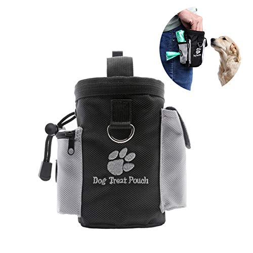 Fablcrew Sac à Friandises pour Chien Sac de Formation Pet Dressage de Chiens de Sac de Nourriture Traiter Pochette Sacs de Collation Alimentaires