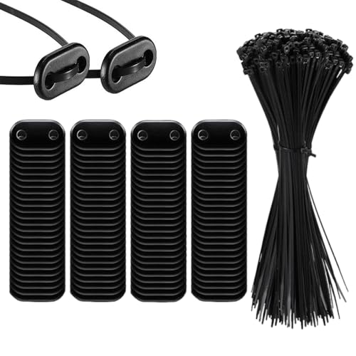 Kit de montaje de valla con almohadilla de montaje de PVC resistente a los rayos UV, accesorios de fijación de barrera de privacidad duraderos para instalación de terraza, valla de jardín y uso de