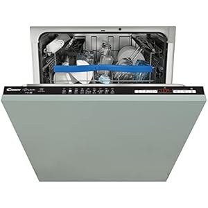 Candy Brava CELDIMN 4D622PBE inbouw-vaatwasser, inschuifbaar, 16 plafonds, Smart, wifi + Bluetooth, 59,8 x 55 x 82 cm, C…