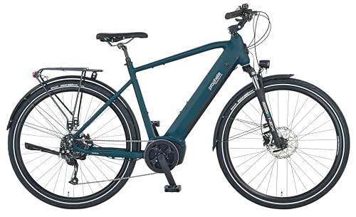 Prophete Entdecker 3.0 Trekking E-Bike 28 Zoll - 360Wh - Integrierter Akku - Mittelmotor - 9-Gang Kettenschaltung - HDY. Scheibenbremse - Rahemnhöhe 54 cm