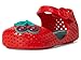 Mini Melissa Girls Furadinha Pop Baby (Toddler/Little Kid) Ballet Flat, Red/Green, 11