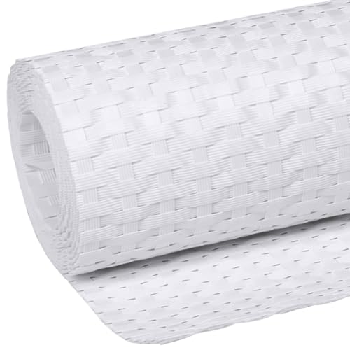 Pantalla para balcón blanca de 1000 x 100 cm para cercado y ocultación exterior 8