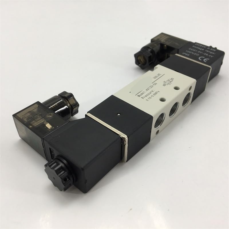 Électrovanne pneumatique 4V120-06 distributeur 5/2 voies 1/8 pour vérin