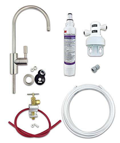 Filtre à eau sous évier 3M AP2-C405-SG système complet robinet nickel
