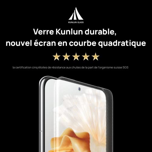 HUAWEI P60 Pro Smartphone, 8 GB RAM + 256 GB ROM, großer Akku 4815 mAh und 88 W HUAWEI Super Charge, Teleobjektiv mit geringer Helligkeit, einzigartiges Design mit Perle und langlebigem Glas, Klasse – Bild 5