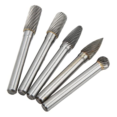 Set de 5 fresas de carburo de tungsteno Dioche con vástago 6mm miniatura 3