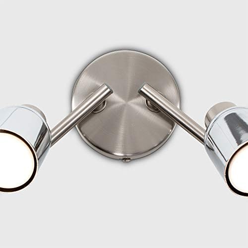 Modern 4 Way Ceiling Light Spotlight Bar in Chrome Finish