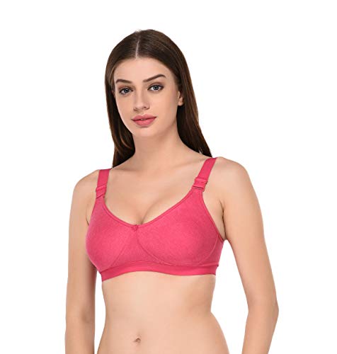 Image of Viral Girl Cotton Hosiery Women's Bra | Non-Padded Wire-Free Design with Adjustable Straps | Full Coverage Comfortable Bra | Soft Stretchable Fabric for All Day Support