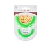 Food Cubby Plate Divider 2 PACK Green - Food Separator - Food Safe Silicone