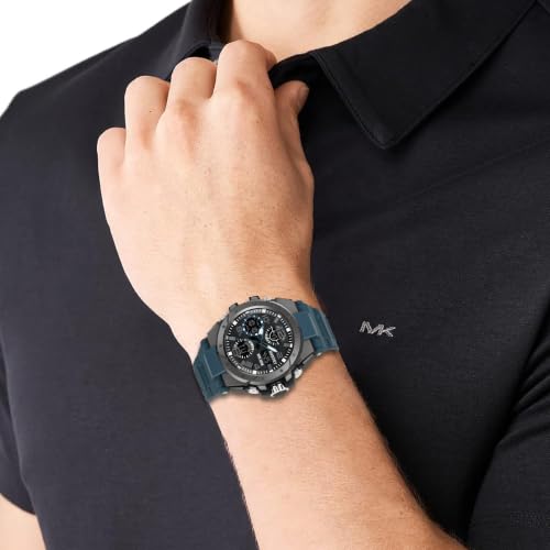 Image of RUSTET Analogue - Digital Men's Watch (Black Colored Strap - 2145)
