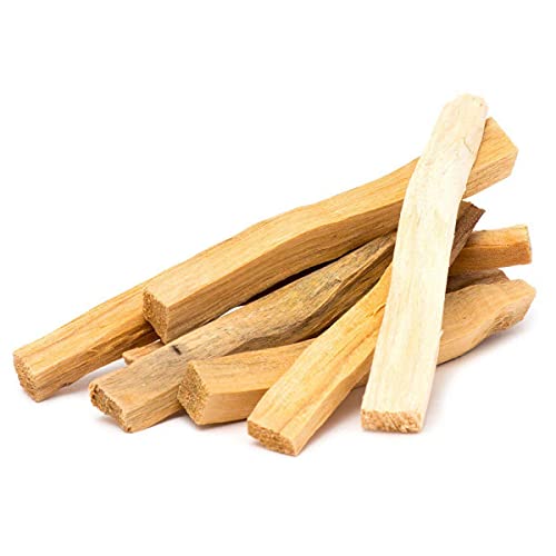 Image of AROMATIKA Palo Santo Wood Sticks 4 inch Long (100g) - Set of Approx 12 for Purifying, Cleansing, Meditating, and Stress Relief - Natural, Sustainable, and Wild Harvested