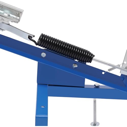 Yidubid Manuelle Zielwurfmaschine, Tragbarer Tontaubenwerfer Mit Fußhalterung, Verstellbarer Winkel Wurfmaschine Für Schießübungen Und Zieltraining Blue,1