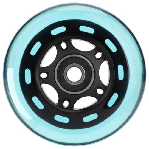 HeyZomm Inline Skate Wheels Replacement Kit, 85A, 8-Pack (64mm, Blue) - image 8