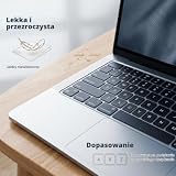 TLDBATICE – przezroczysta, ultracienka osłona klawiatury do laptopa Mac Neo 2026, akcesorium chroniące przed kurzem