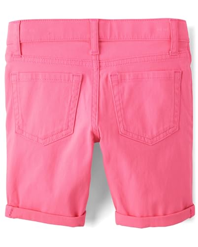 Image of The Children's Place Girls' Solid Skimmer Shorts