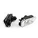 Areyourshop 1 par de luces antiniebla para parachoques delantero, lentes transparentes para...