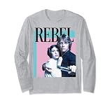 スターウォーズ レイア姫 & ルーク反乱軍ポスター 長袖Tシャツ