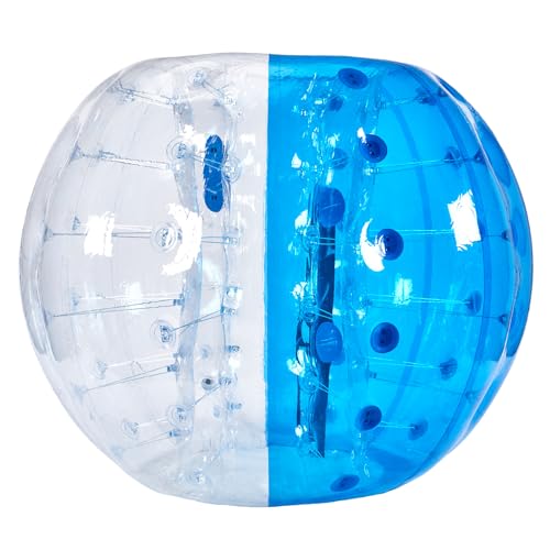 VEVOR Bulle Gonflable de 1,5 m, Balle Pare Chocs à Bulles en PVC pour Hamster Humain 0,8 mm...