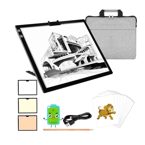KEIWRLIGHT A3 Rechargeable Light Box