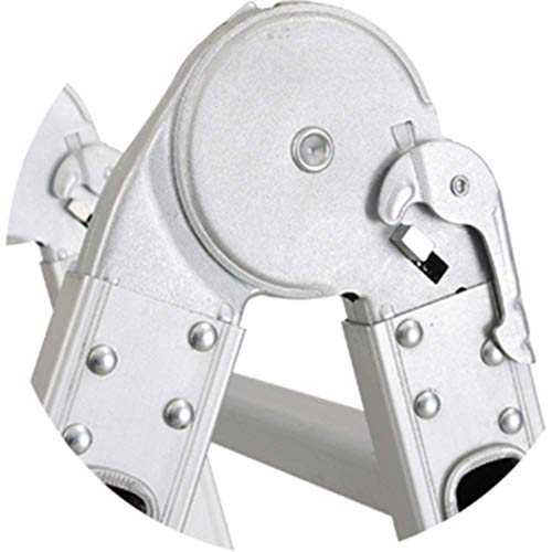 Échelle pliante 2,5m en aluminium robuste pour travaux