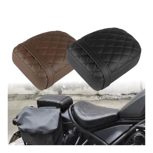 Cojín de asiento trasero motocicleta Rebel CM1100 antideslizante negro 2