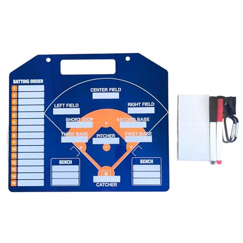 Tableau blanc de baseball pour dugout pour éviter les erreurs de placement sur le terrain