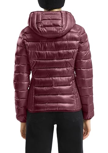 Veste matelassée Femme mi-saison manteau matelassé noir à fermeture éclair - 2