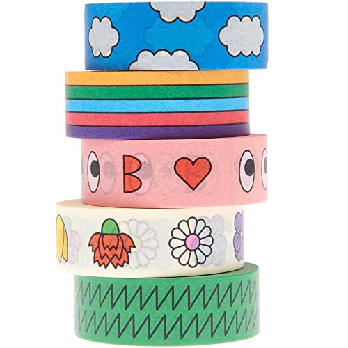Cintas Eye Candy FSC MIX para fijar papel delicado sin romper superficies