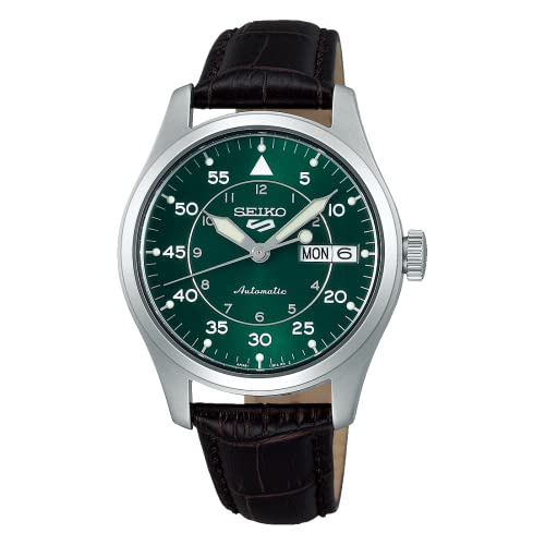 Preisvergleich Produktbild Seiko 5 Sports Herrenuhr Automatik Braun / Grün SRPJ89K1