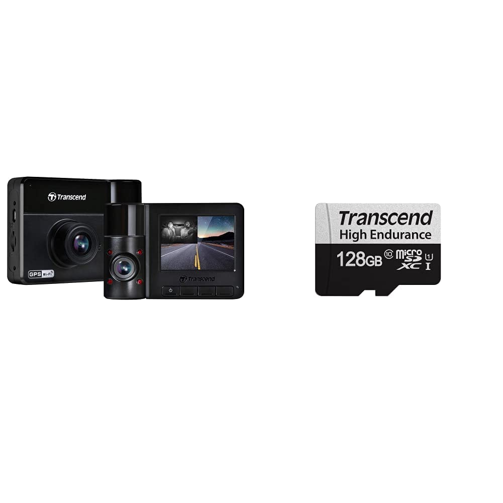Amazon.com: Transcend DrivePro 550 Dual Lens Dash Camera