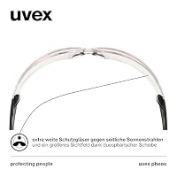 Uvex pheos - Schutzbrille - Bügelbrille supravision excellence Technologie - metallfrei, beschlagfrei & kratzfest - one size - gelb/schwarz – Ansicht 5