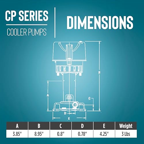 Image of Little Giant CP2-230, 1 /150 HP, 230V, 502 GPH Evaporative Cooler Pump