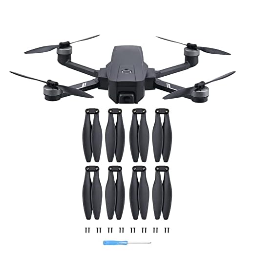 JOYSOG HS720 HS720e, elica per droni pieghevoli, ricambio per accessori per droni Holy Stone HS720/HS720E (2 set/8 pezzi)