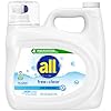 all Liquid Laundry Detergent Free Clear, 118 Ounce, 94 Loads