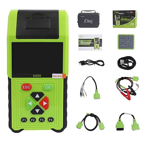 Scanner Diagnostico Moto LUTIFIX M3-C | Lettore Codici Per Suzuki, Eurov, Vespa E OBDII | Test Tensione E Multilingue - Foto 3