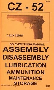 CZ-52 7.62 x 25mm Do Everything Manual