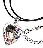 oli sykes tattoo blacked out Echte Gitarrenpicks Oli Sykes Bring me the Horizon Premium Gitarre Plektrum Halskette (Flag Design)