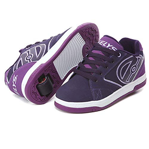 Heelys Propel 2.0 | Zapatillas con ruedas para niñas | Uva / Púrpura, 36.5 EU
