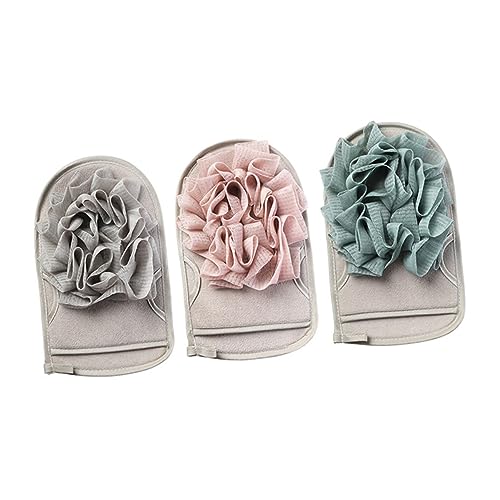 Gogogmee 3 Esponjas Para Toallas De Baño Removedor De Muerta Cepillo De Ducha Exfoliante Corporal Suave Esponja Limpiadora Esponja Exfoliante Corporal Material De Polietileno