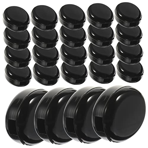 IWOWHERO 20ペア 滑り止めメガネ耳パッド シリコン 滑り止め眼鏡耳グリップ 快適フィット