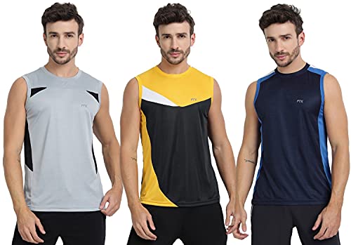 Image of FTX Men's Solid Regular Fit T-Shirt